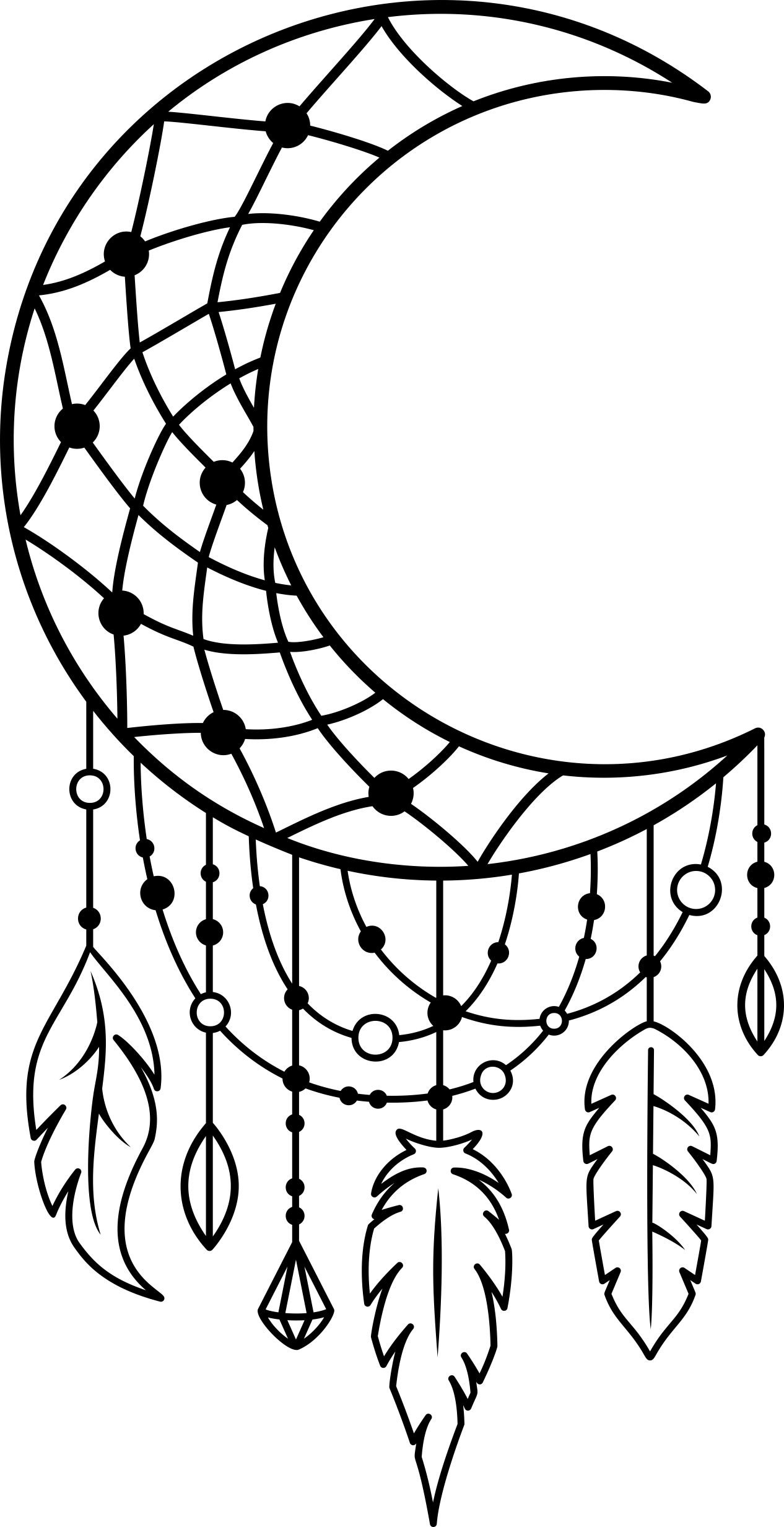 Dream Catchers 9 Laser Cut Svg File Free Vectors